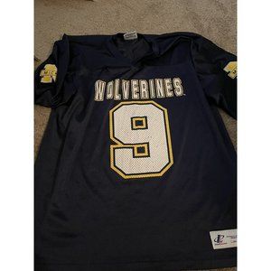 VTG University Of Michigan Football  Jersey #9Wolverines Logo 7